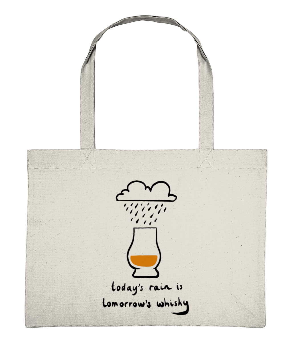 Whisky Quote Shopping Bag