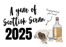 Load image into Gallery viewer, A Year of Scottish Scran 2025 Calendar
